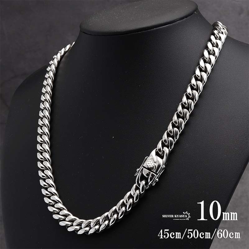 316L 銀 喜平ネックレス 10mm [n243-10mm] | スタイルで探す,HIP