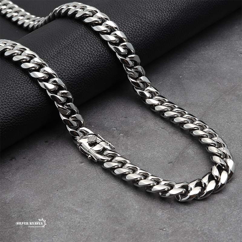 12mm 51cm 155g 喜平 ネックレス シルバー 316L ジルコニア 316L 銀 喜平ネックレス 12mm [n243-12mm] | スタイルで探す,HIP