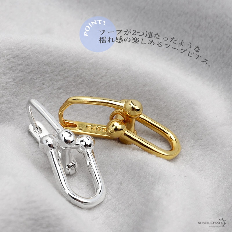 KAIKO フープピアス両耳 GOLD KAIKO フープピアス両耳 GOLD