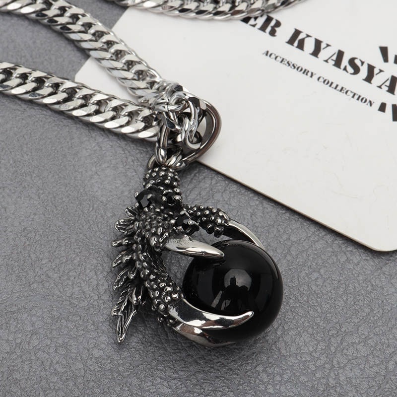 ドラゴンクロウ＆ダブル喜平ネックレス [n871-n348-6mm] | スタイルで