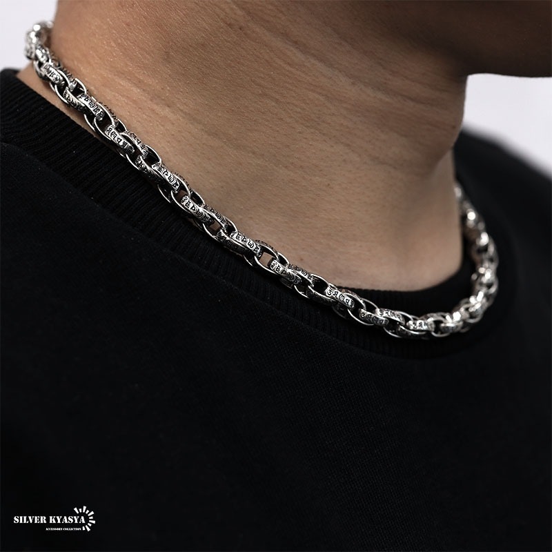 925 太幅ペーパーチェーンネックレス [ns183-45cm] | スタイルで