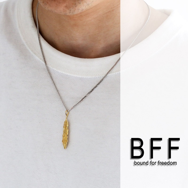 BONITA フェザーネックレス 保存袋付 BFF S925 フェザーネックレス [bffns063-cs053-2mm] | ネックレス
