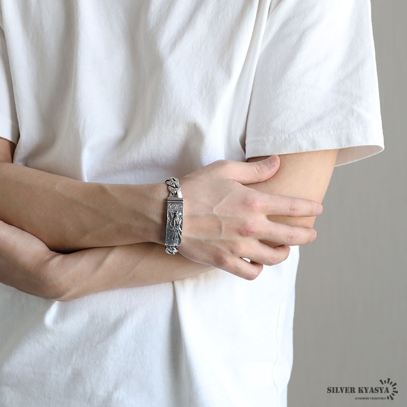 シルバー925 ドラゴンブレスレット 龍 [bs265] | スタイルで探す,個性