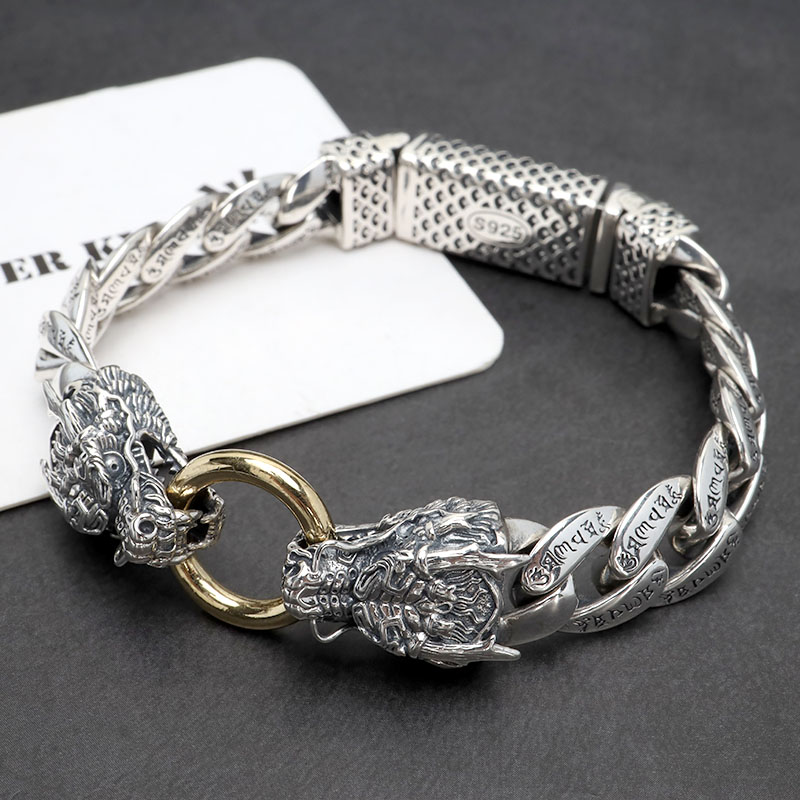 1️⃣7️⃣ シルバー ブレスレット Garden of Eden ガーデンオブエデン 18K ゴールド＆シルバー