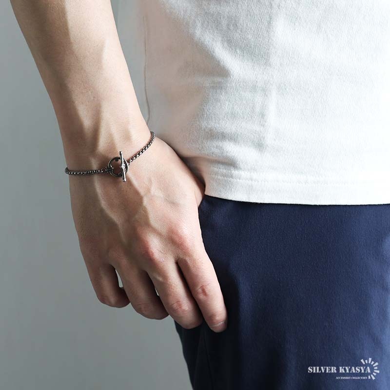 チタン ベネチアンチェーンブレスレット [b989] | ブレスレット,チタン 