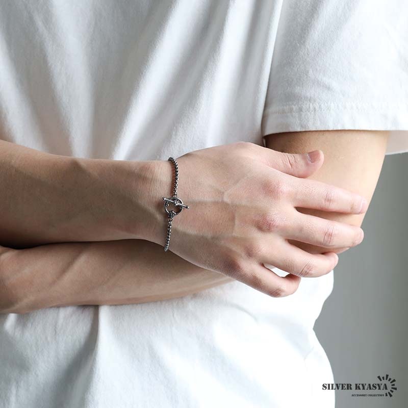 チタン ベネチアンチェーンブレスレット [b989] | ブレスレット,チタン 
