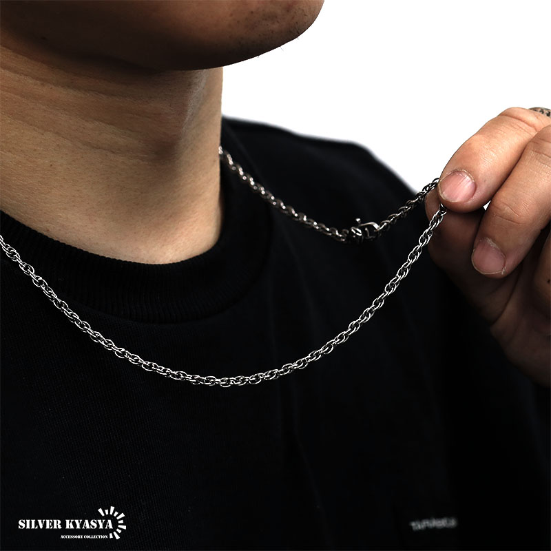 925 三連チェーンネックレス [ns185] | スタイルで探す,ゴシック