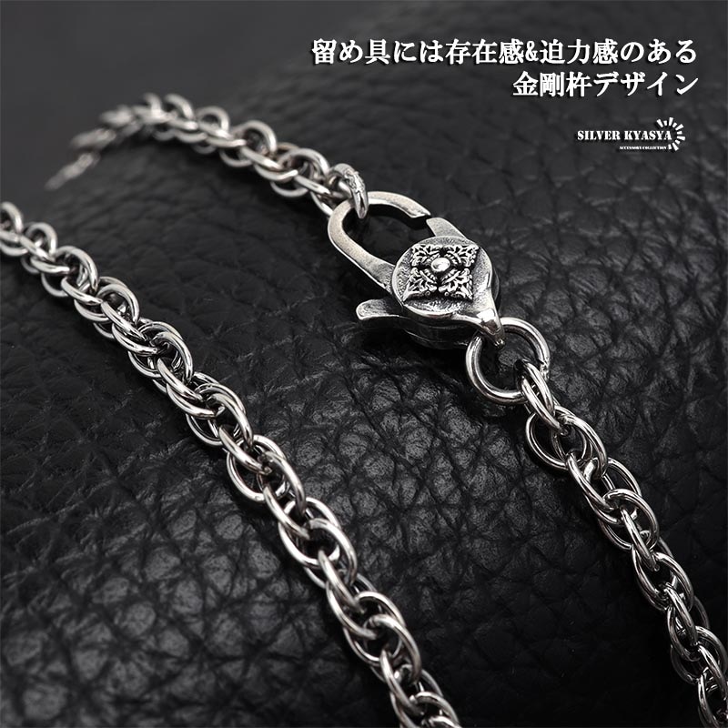 925 三連チェーンネックレス [ns185] | スタイルで探す,ゴシック