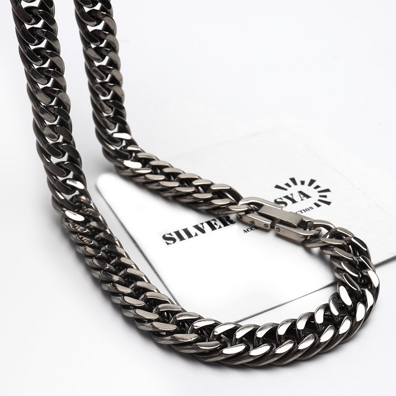 純チタン製 ダブル喜平チェーンネックレス [n1019-s] | ネックレス