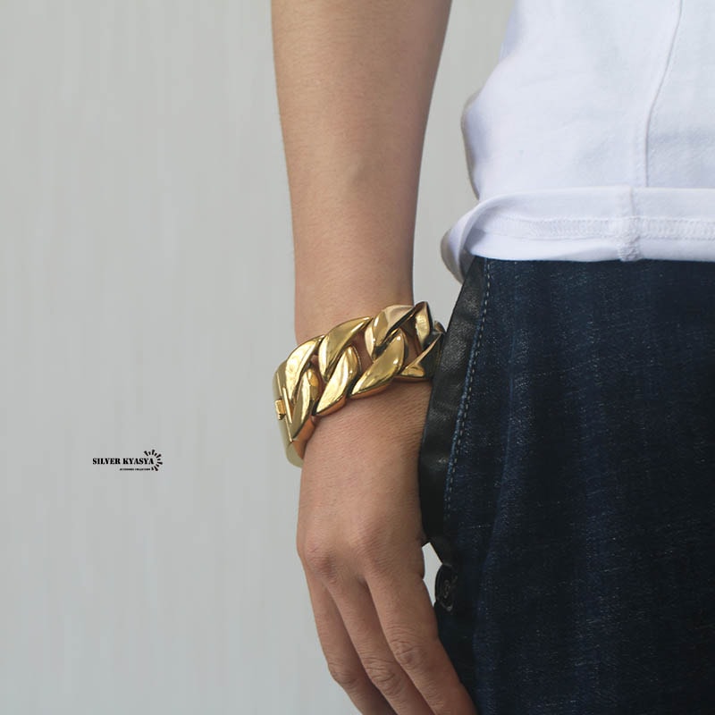 ★ROCA WEAR★ロカウェア★GOLDバングル★ストーンブレスレット★ Rocawear - ☆ROCA WEAR☆ロカウェア☆GOLDバングル☆ストーン