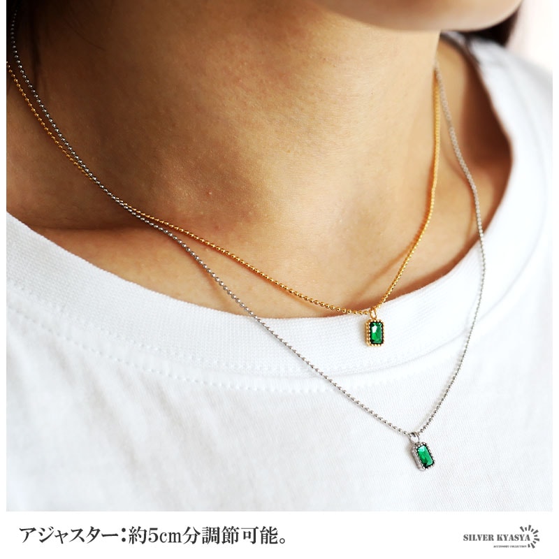 アクセサリー Green 楽天市場】グリーン アゲート ネックレス K18 18K 18金 K10 10K