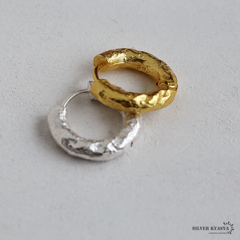 シルバー925 マット フープピアス [es369] | スタイルで探す,シンプル