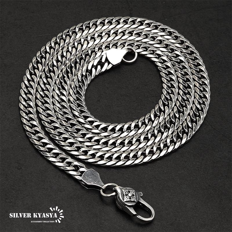925 ダブル喜平チェーンネックレス [ns186-60cm] | スタイルで