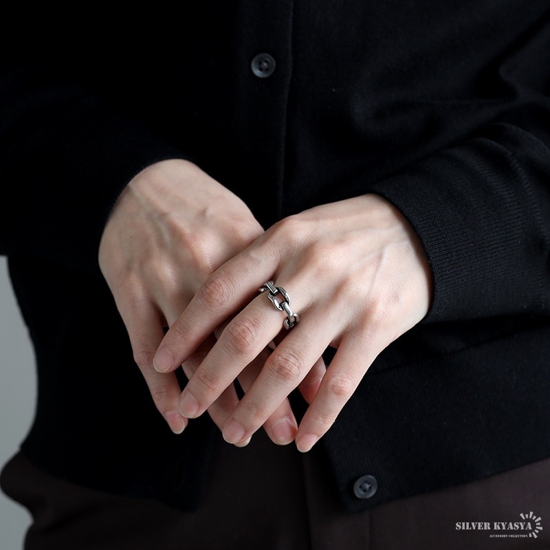 ステンレス アンカーチェーンリング [r523] | スタイルで探す,ゴシック