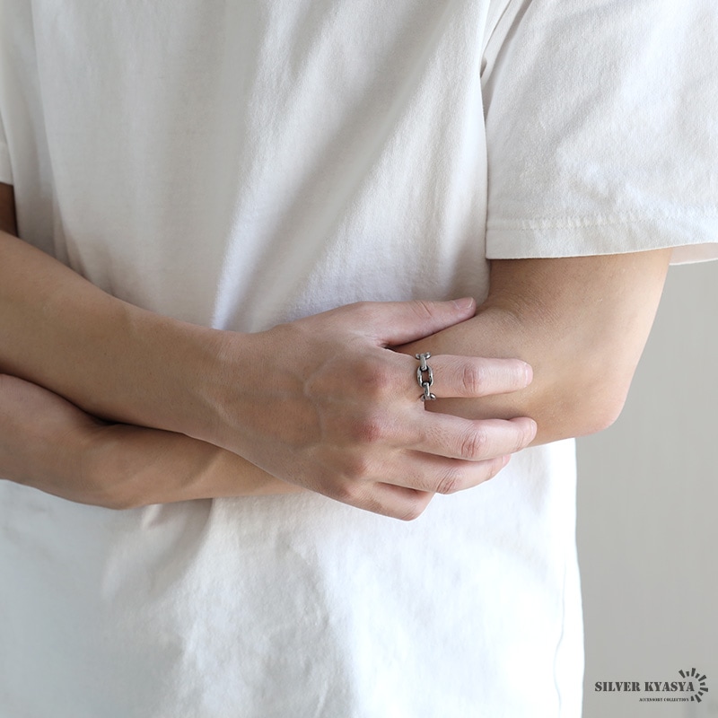 ステンレス アンカーチェーンリング [r523] | スタイルで探す,ゴシック