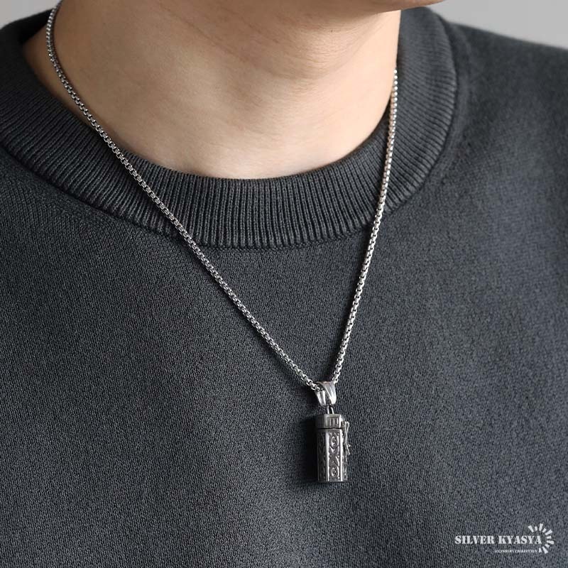 ステンレス 香水瓶風ネックレス 50cm 60cm [nc113-n936] | ネックレス