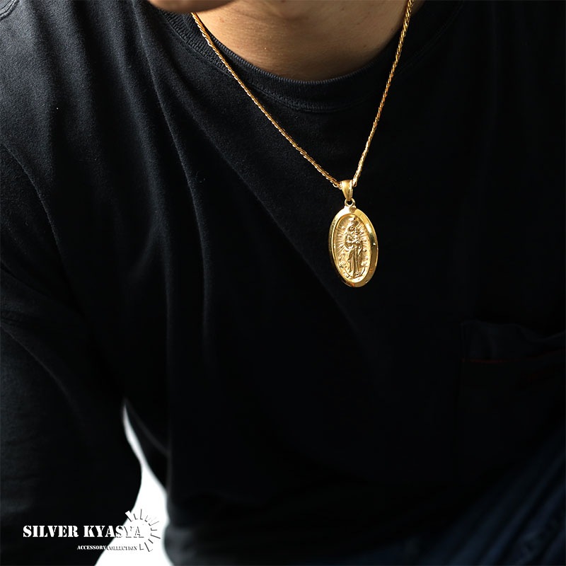 ステンレス メダイネックレス 2カラー [n574] | すべての商品