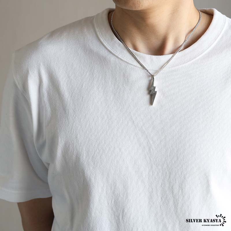 シルバー925 サンダーネックレス [ns228-ns107-cs053-3mm