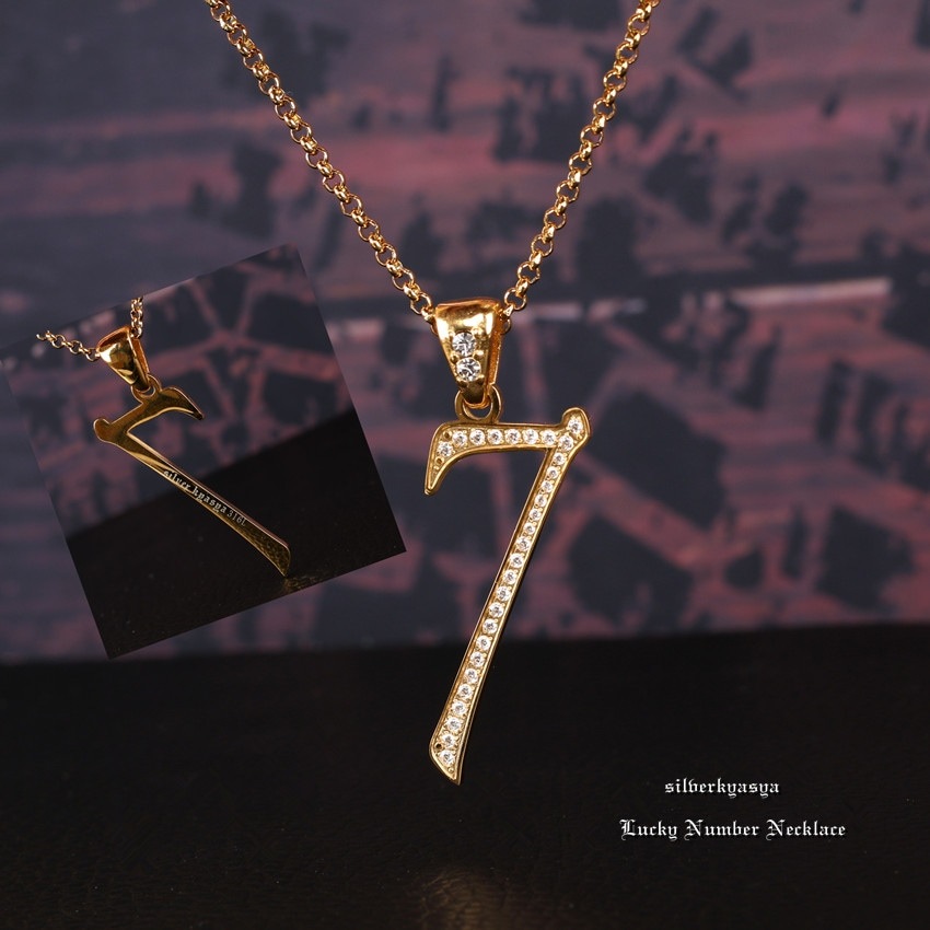 Ｎｏ．01 オリジナルナンバリングペンダント ナンバリング ネックレスの通販