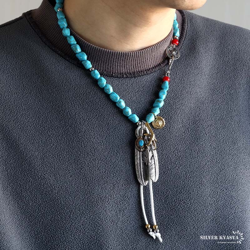 ターコイズネックレス 受注生産】K10 ターコイズ ネックレス｜96-1276 – L&Co.