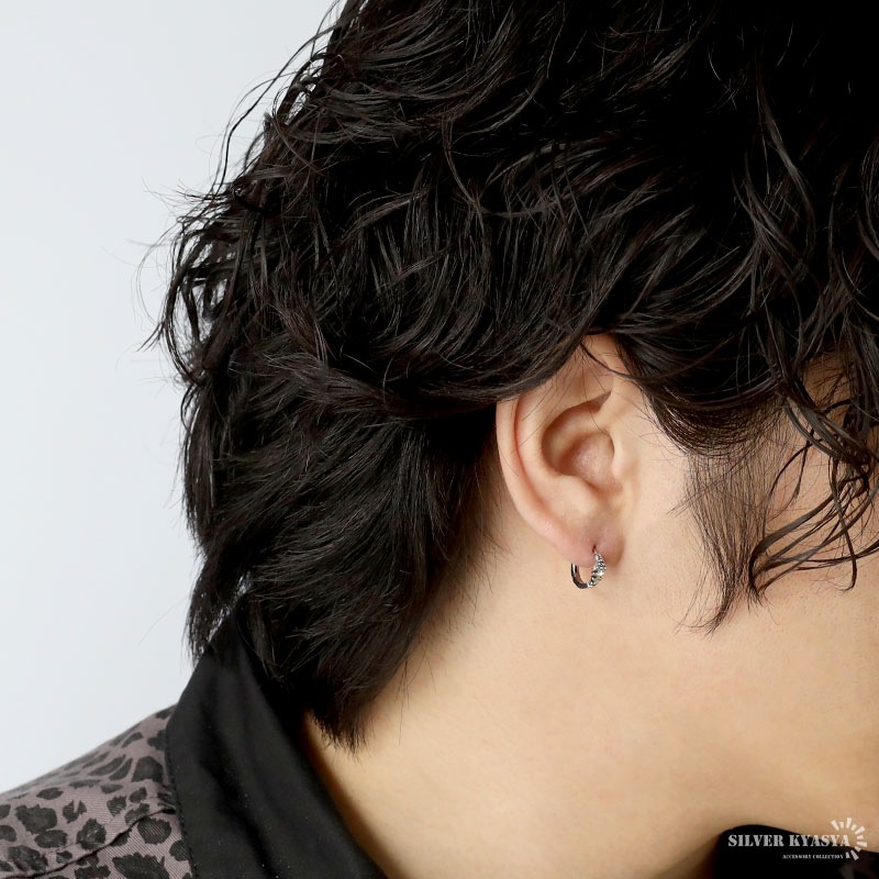 925 フィッシュボーンピアス [es311] | ピアス,シルバー925,フープ