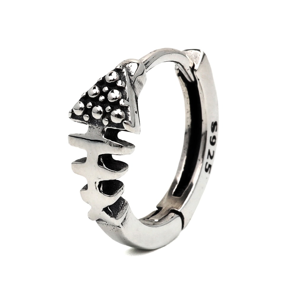 925 フィッシュボーンピアス [es311] | ピアス,シルバー925,フープ