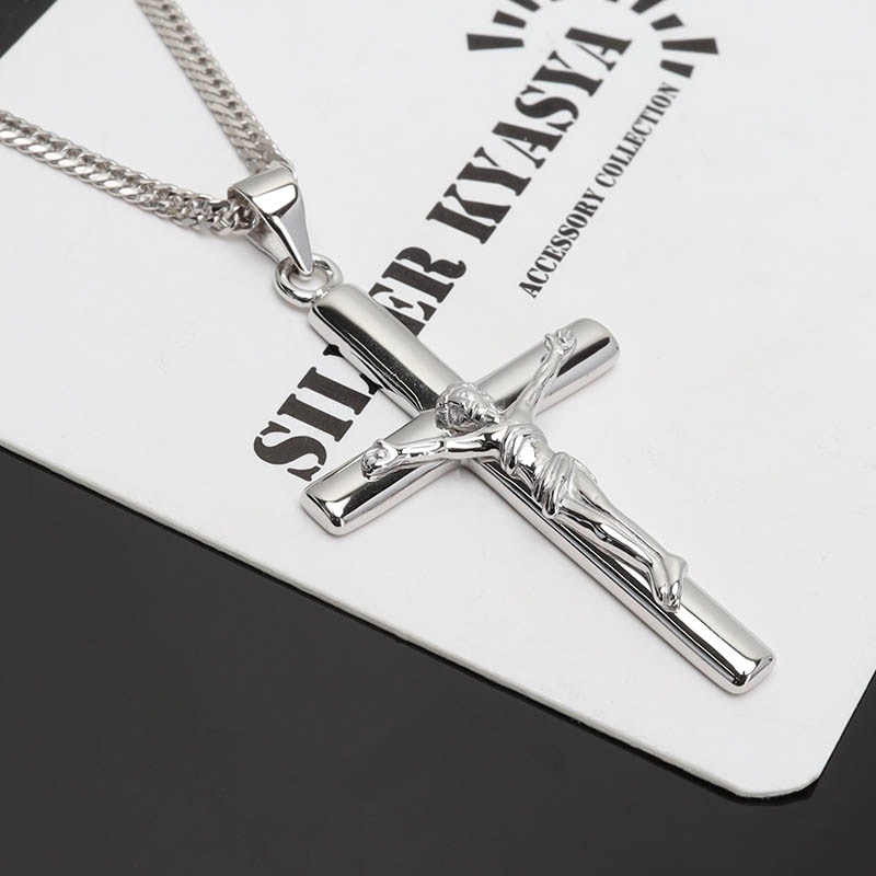 シルバー925 クロスネックレス [ns230-cs053-2mm] | スタイルで