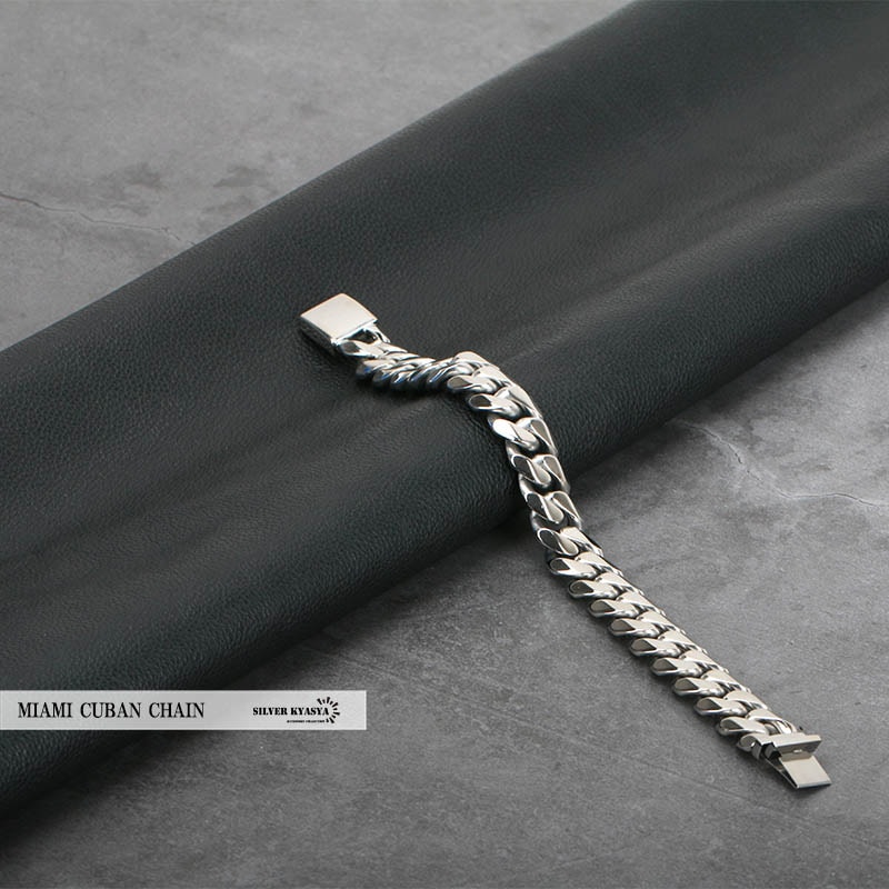 ヘビー★12mm 純銀喜平ブレスレットBZ ヘビー☆12mm 純銀喜平ブレスレットBZ-I