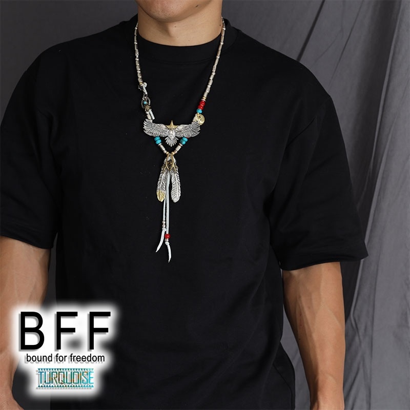 BFF 925 イーグルネックレス カスタム [bffns048] | イーグル