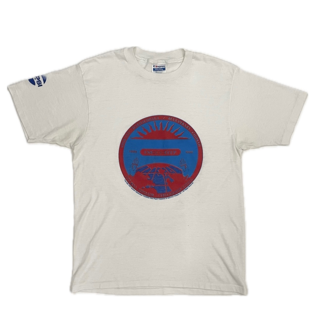 80’s “Hanes” PRINT TEE