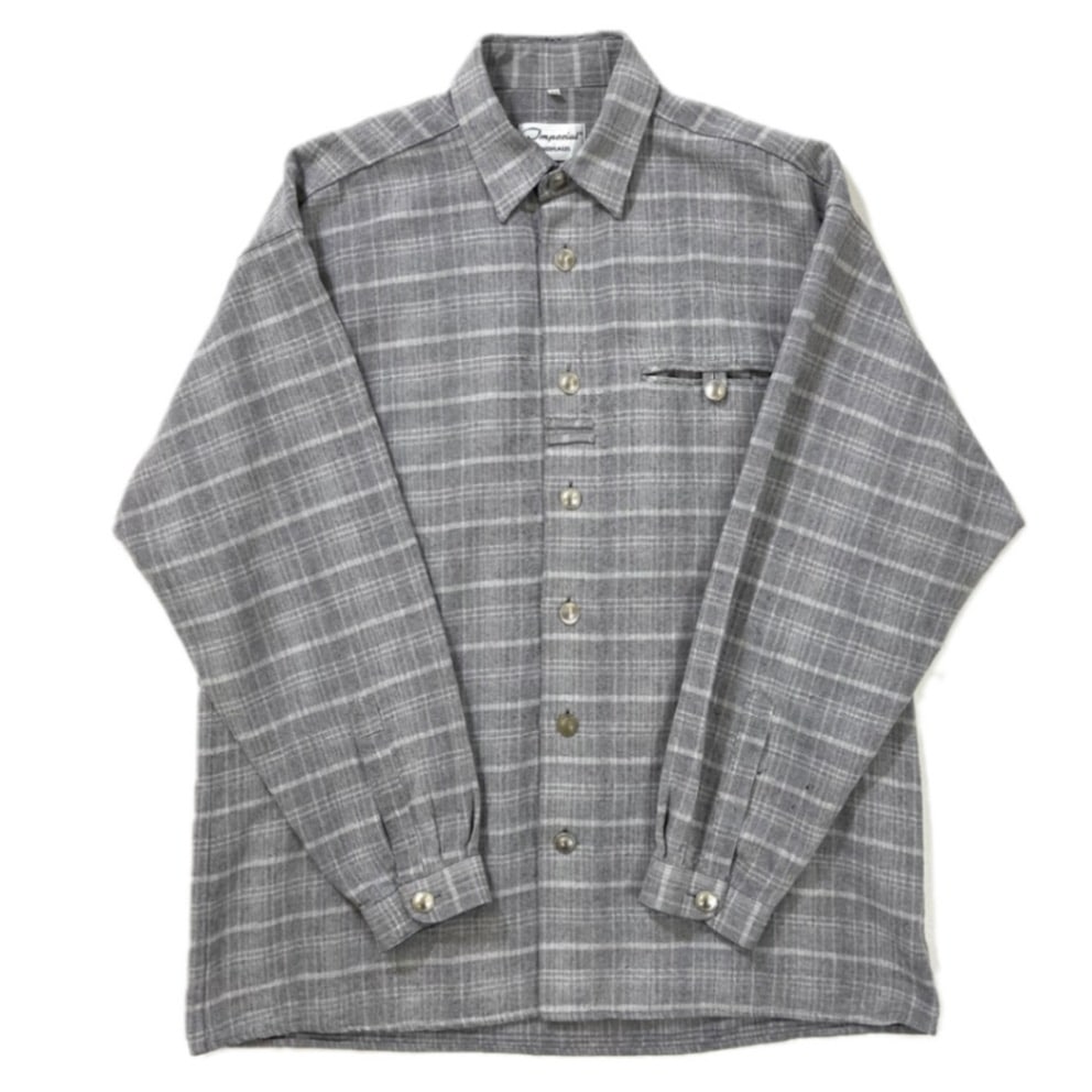 “NEP HERRINBONE CHECK SHIRT JACKET”