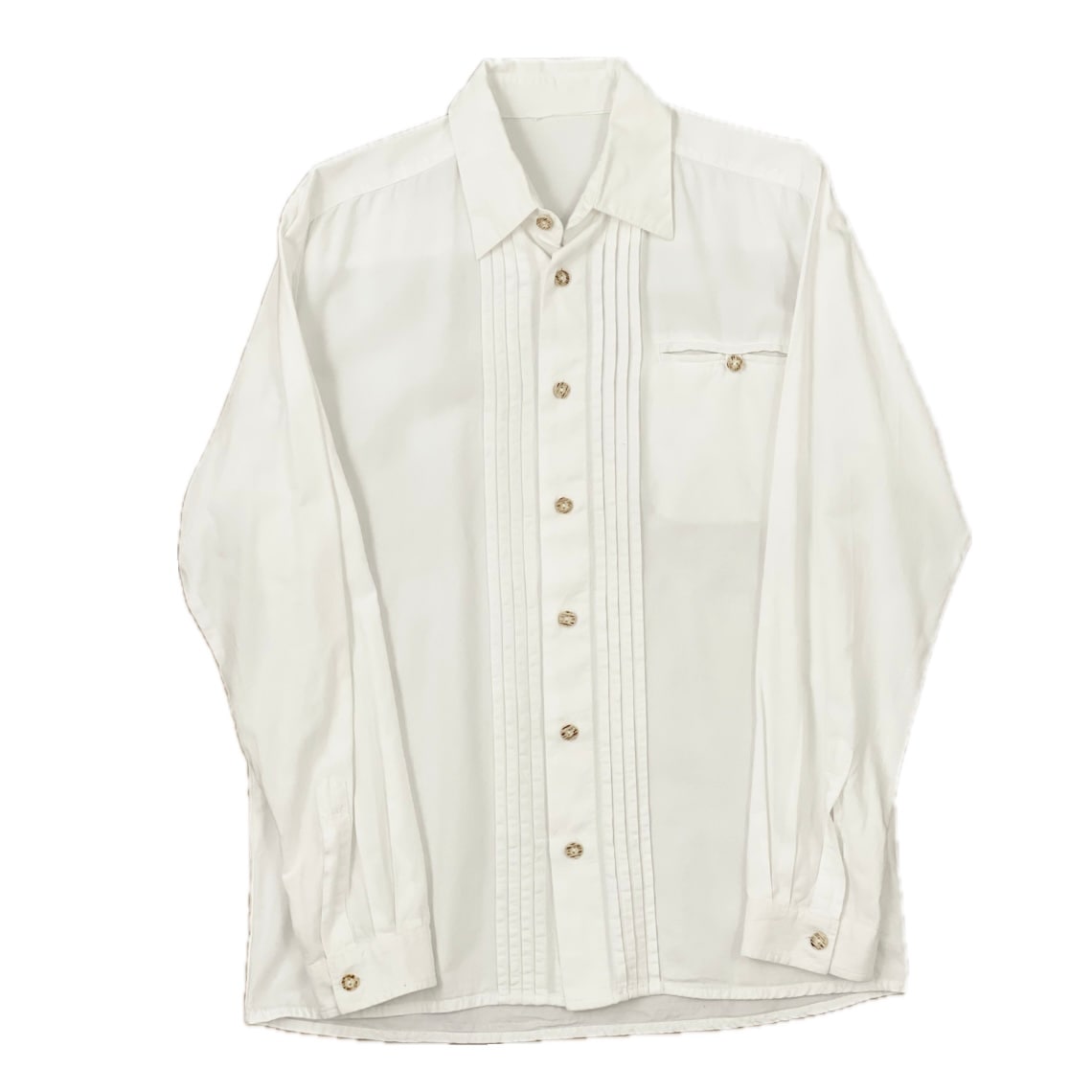 “FRONT GATHER SHIRT“