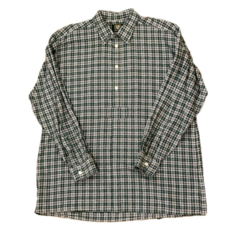 “PULLOVER CHECK SHIRT“