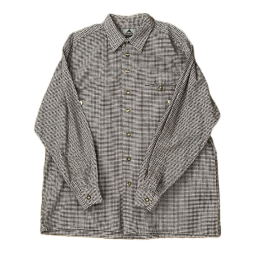 “DESIGN BUTTON CHECK SHIRT“ 