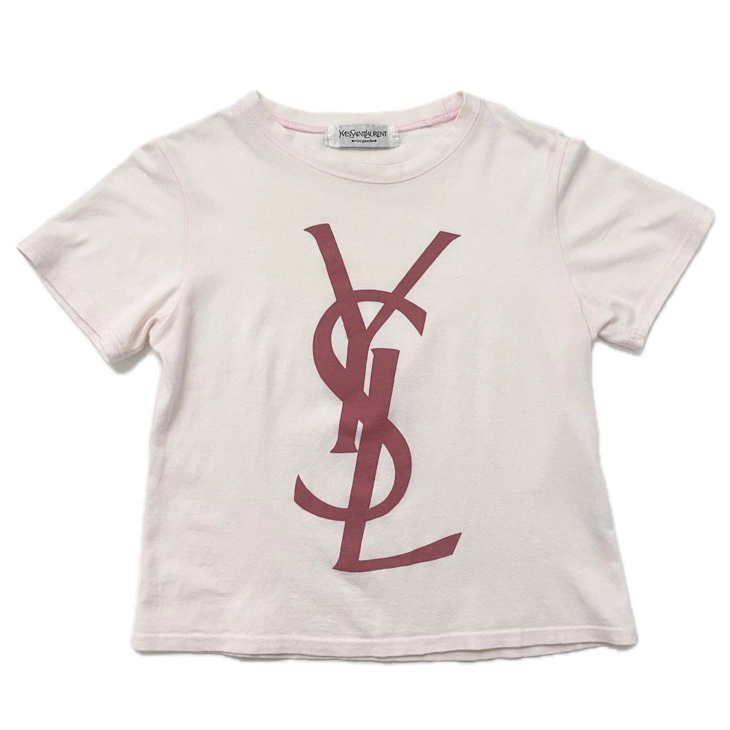 “YVES SAINT LAURENT rive gauche” T-SHIRT