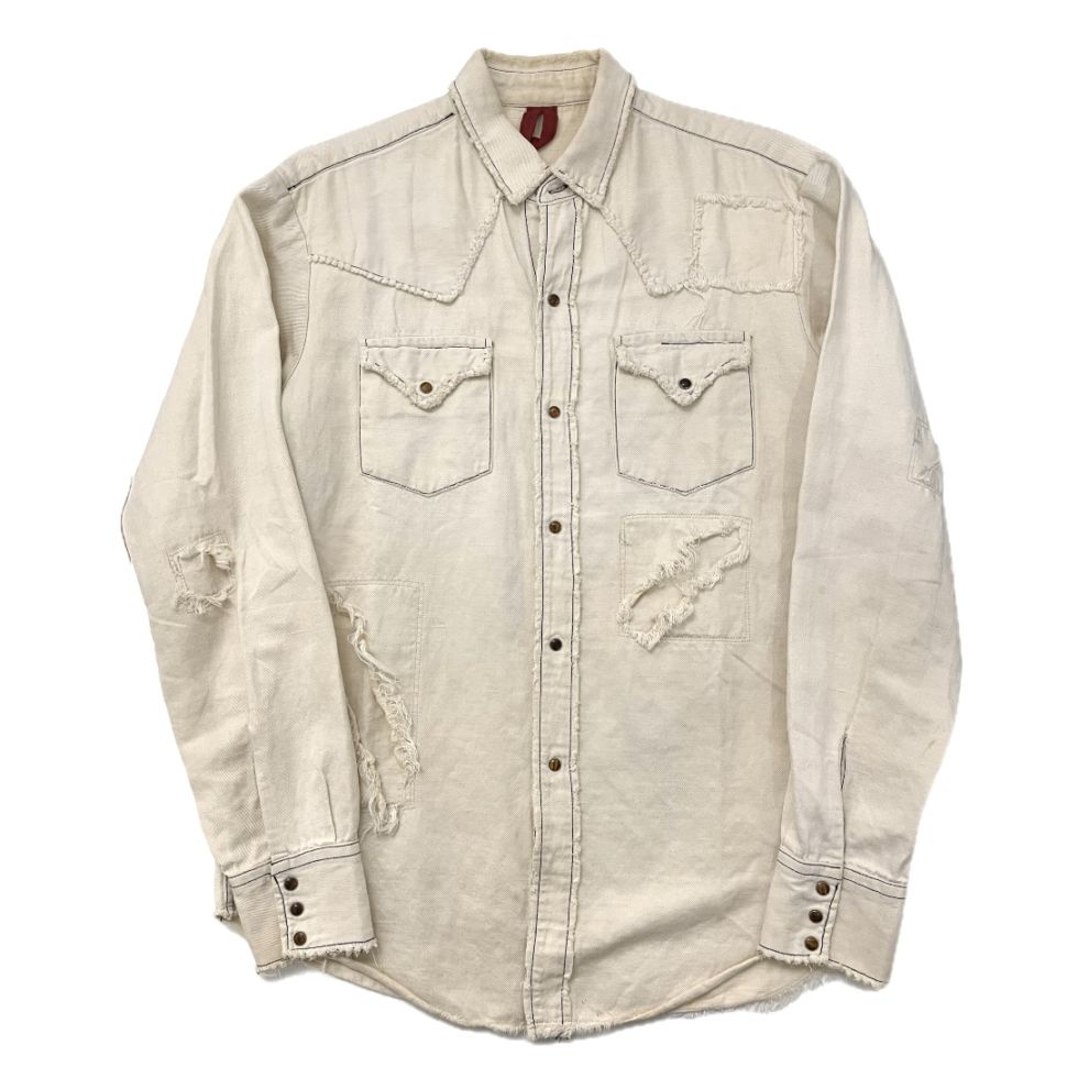 “DAMAGE WESTERN  SHIRT“