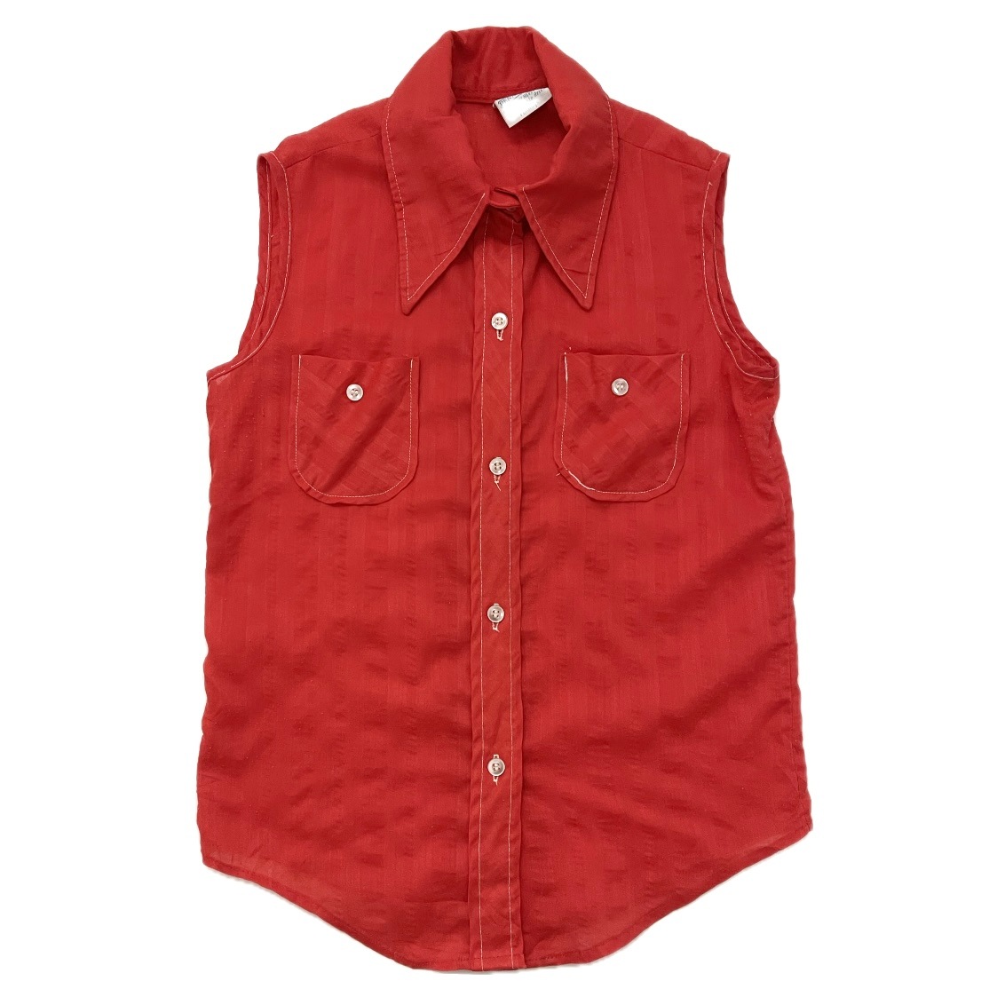 “LONG POINT SHIRT VEST”