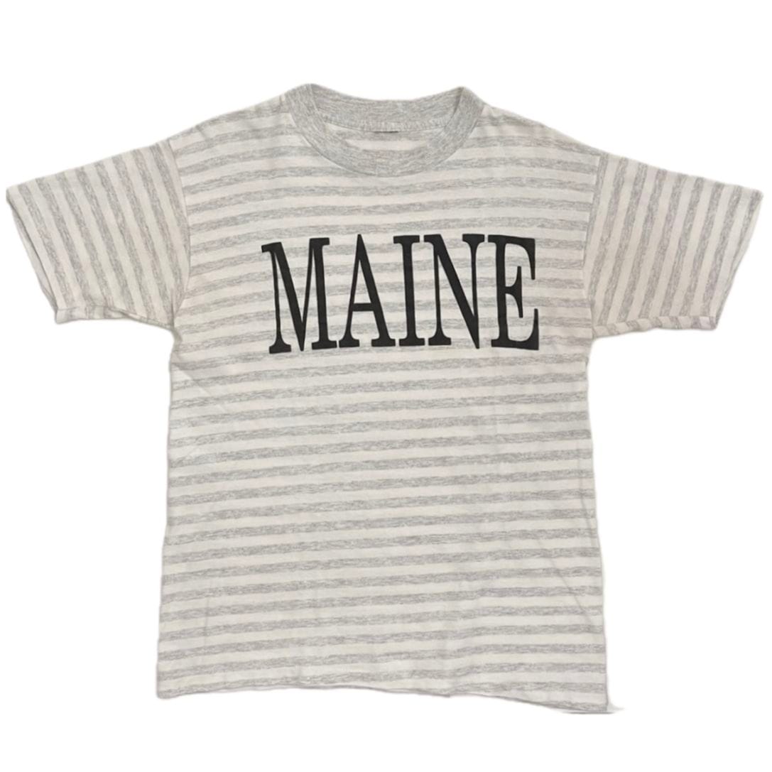 “BORDER PRINT T-SHIRT”