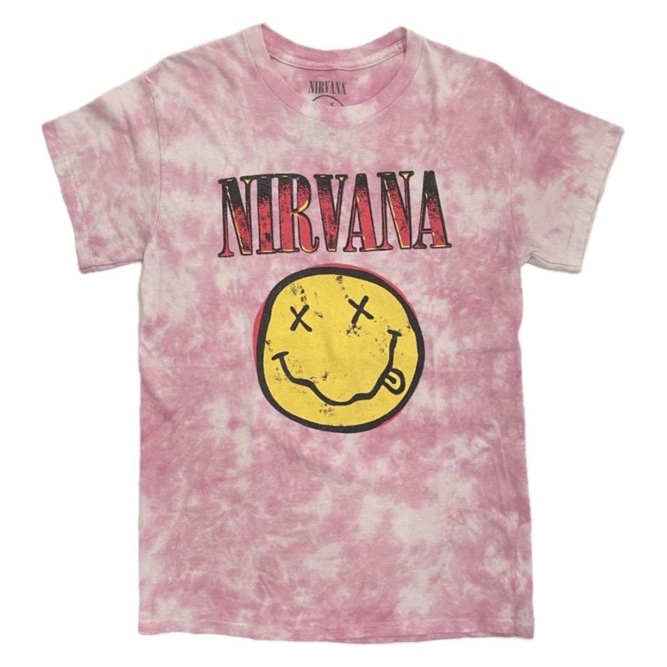 “NIRVANA BLEACH T-SHRIT”