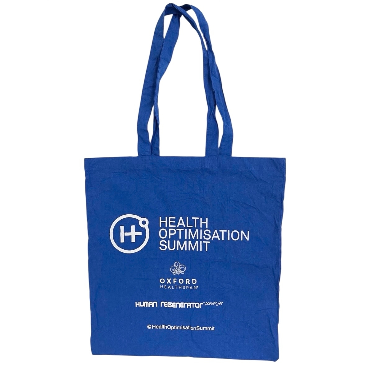 “BLUE TOTE BAG“