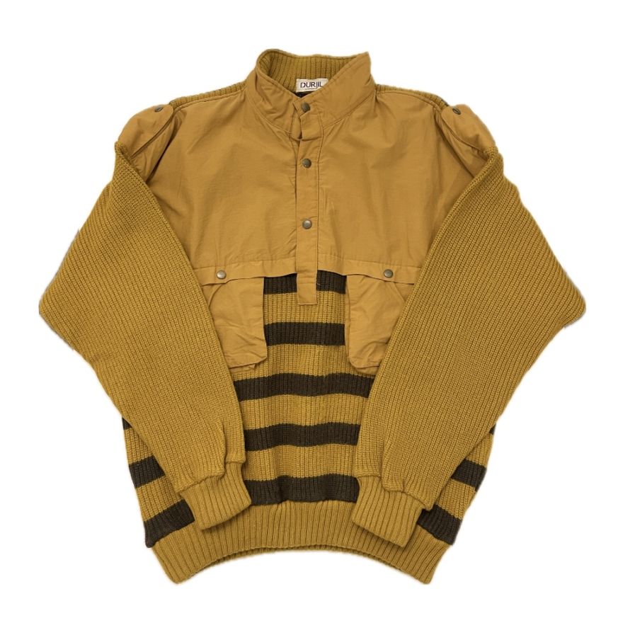 “BORDER PULLOVER KNIT”