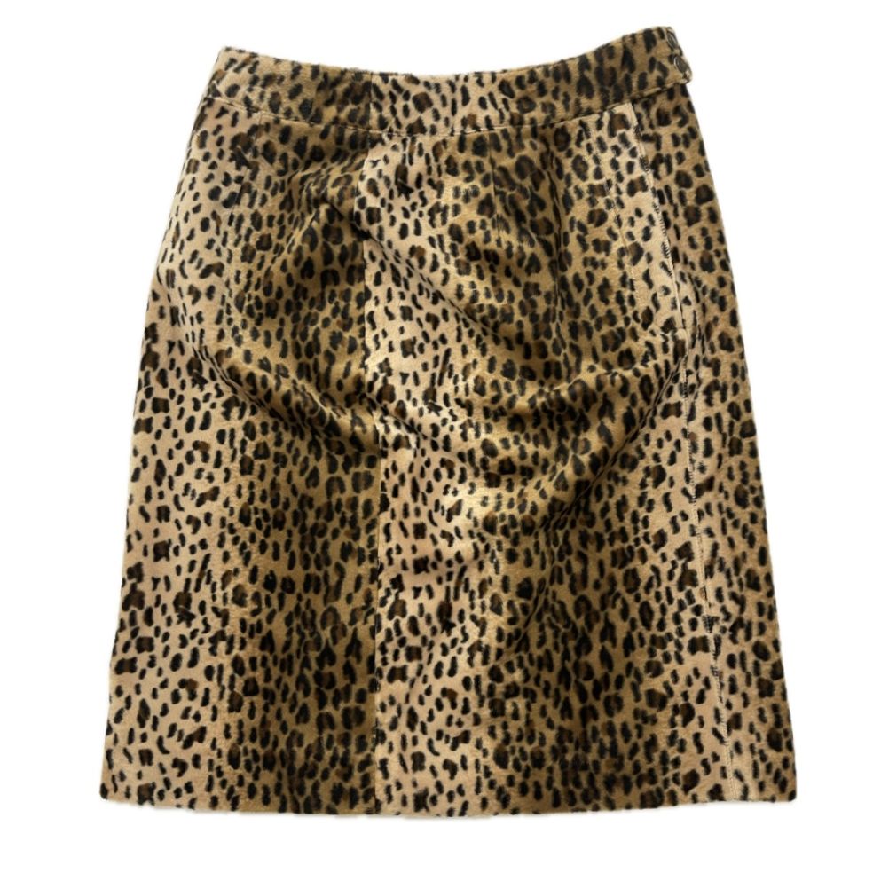 “BOA LEOPARD SKIRT”