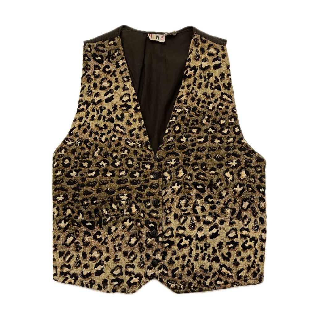 “LEOPARD VEST”