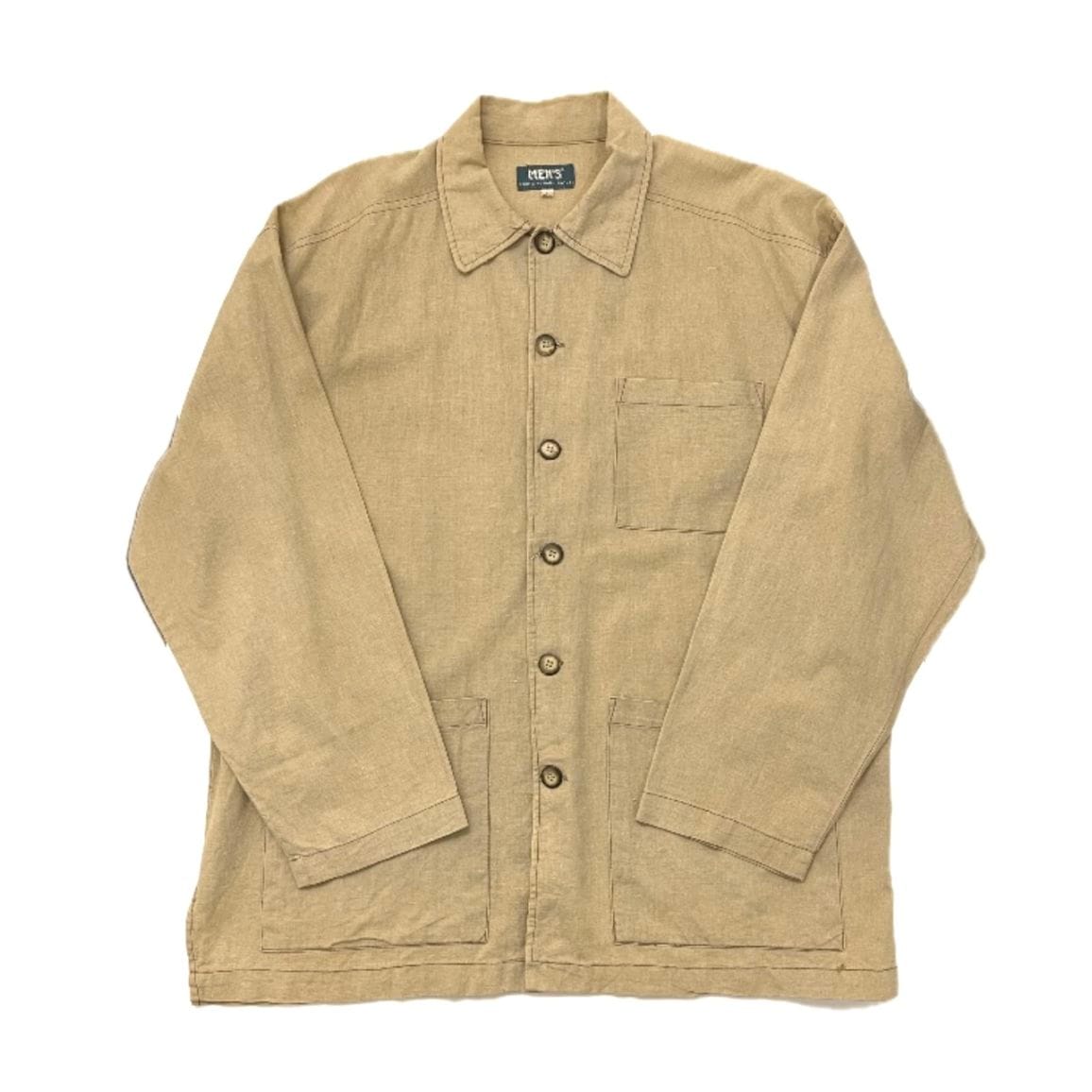 “LINEN COVERALLS”