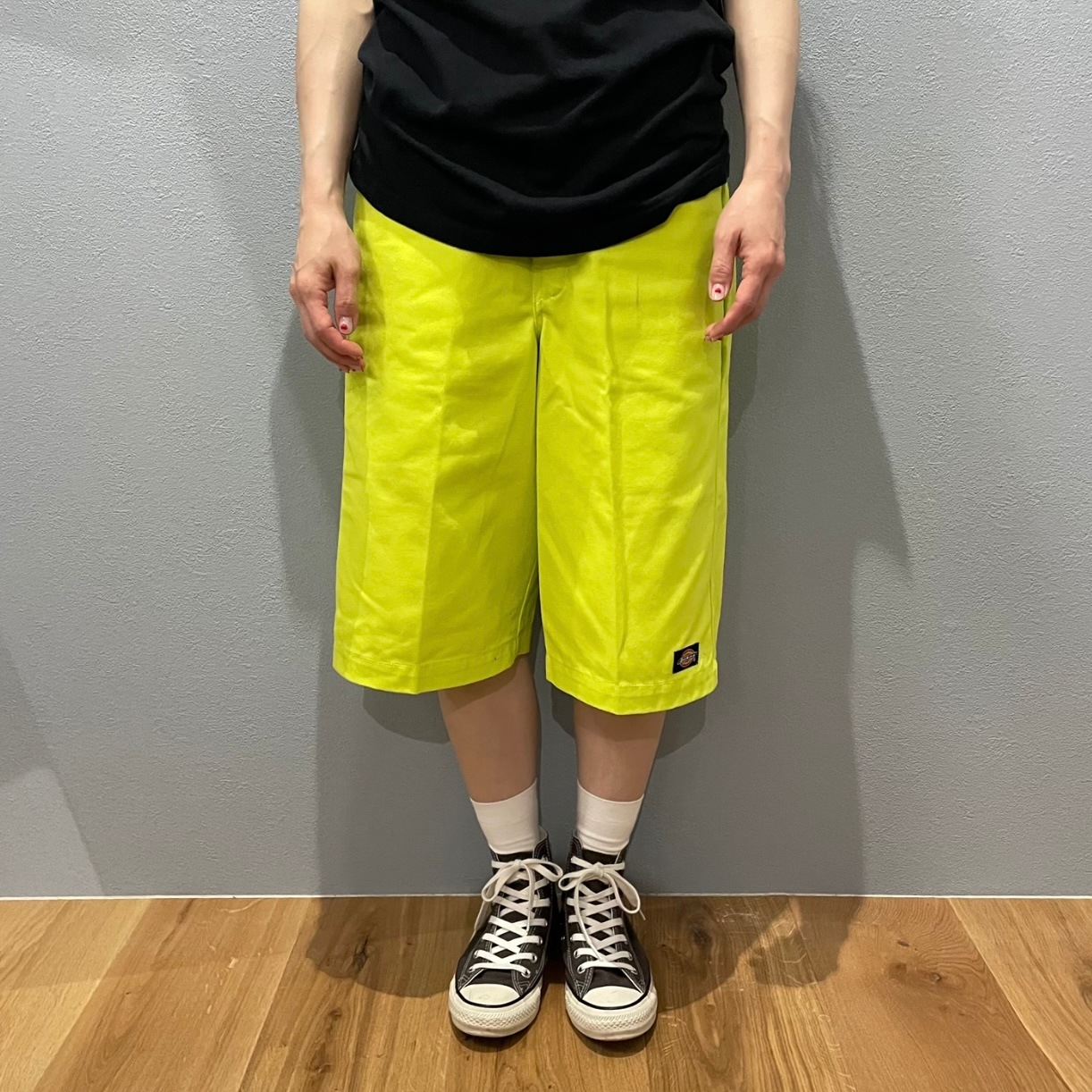 “Dickies Loose Fit” LIME SHORT PANTS