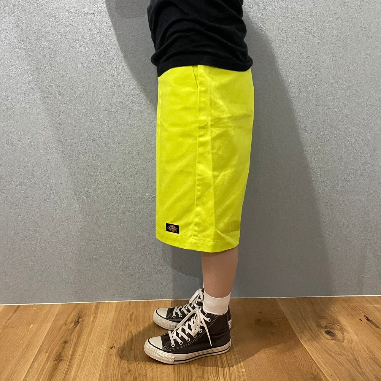 “Dickies Loose Fit” LIME SHORT PANTS