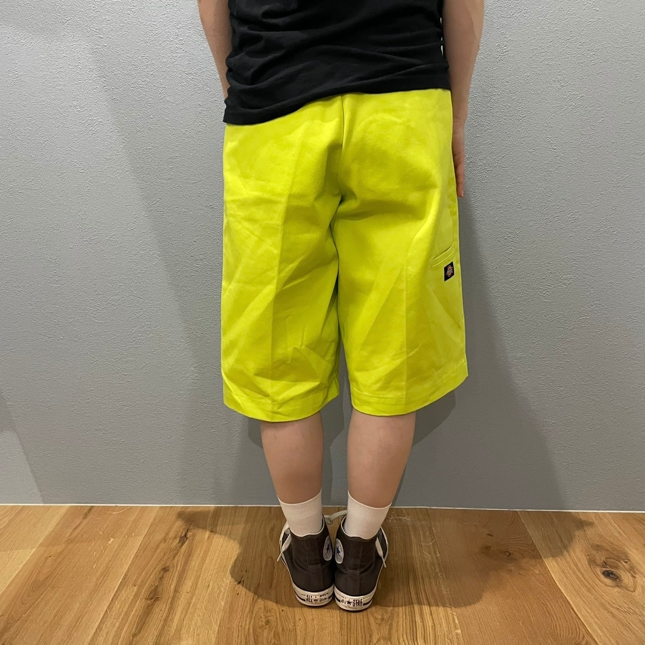 “Dickies Loose Fit” LIME SHORT PANTS