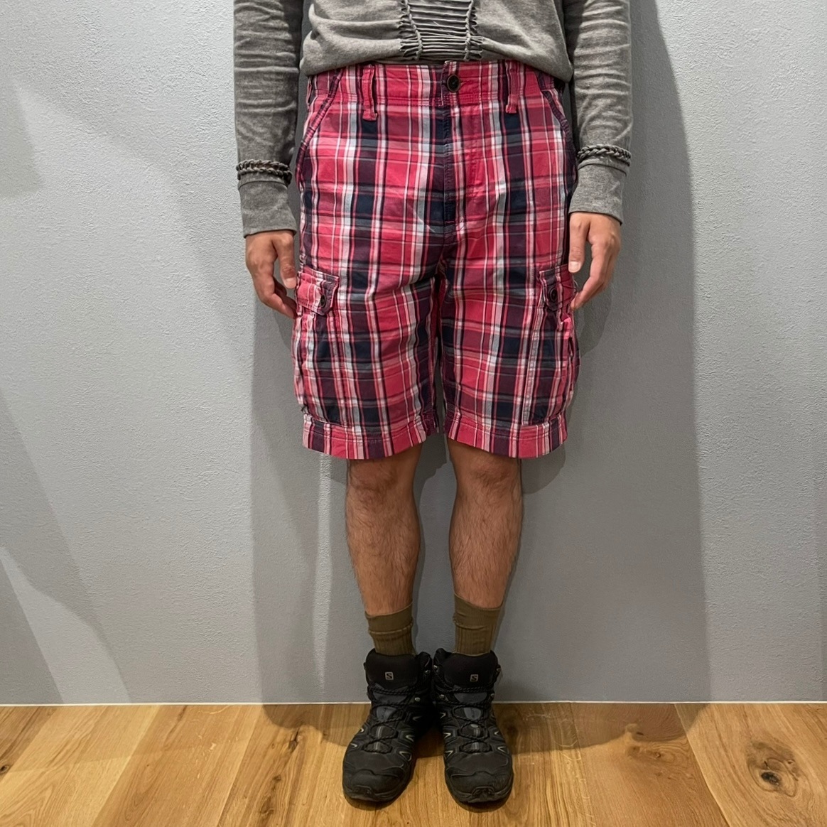 “Timberland” CHECK SHORT PANTS