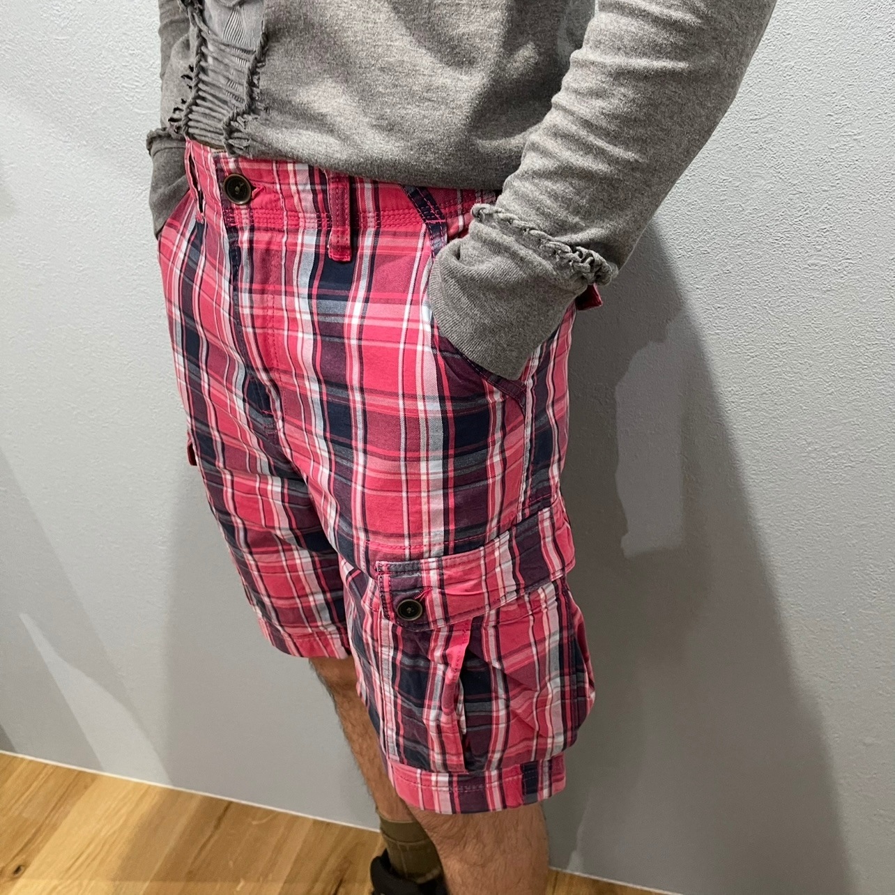 “Timberland” CHECK SHORT PANTS