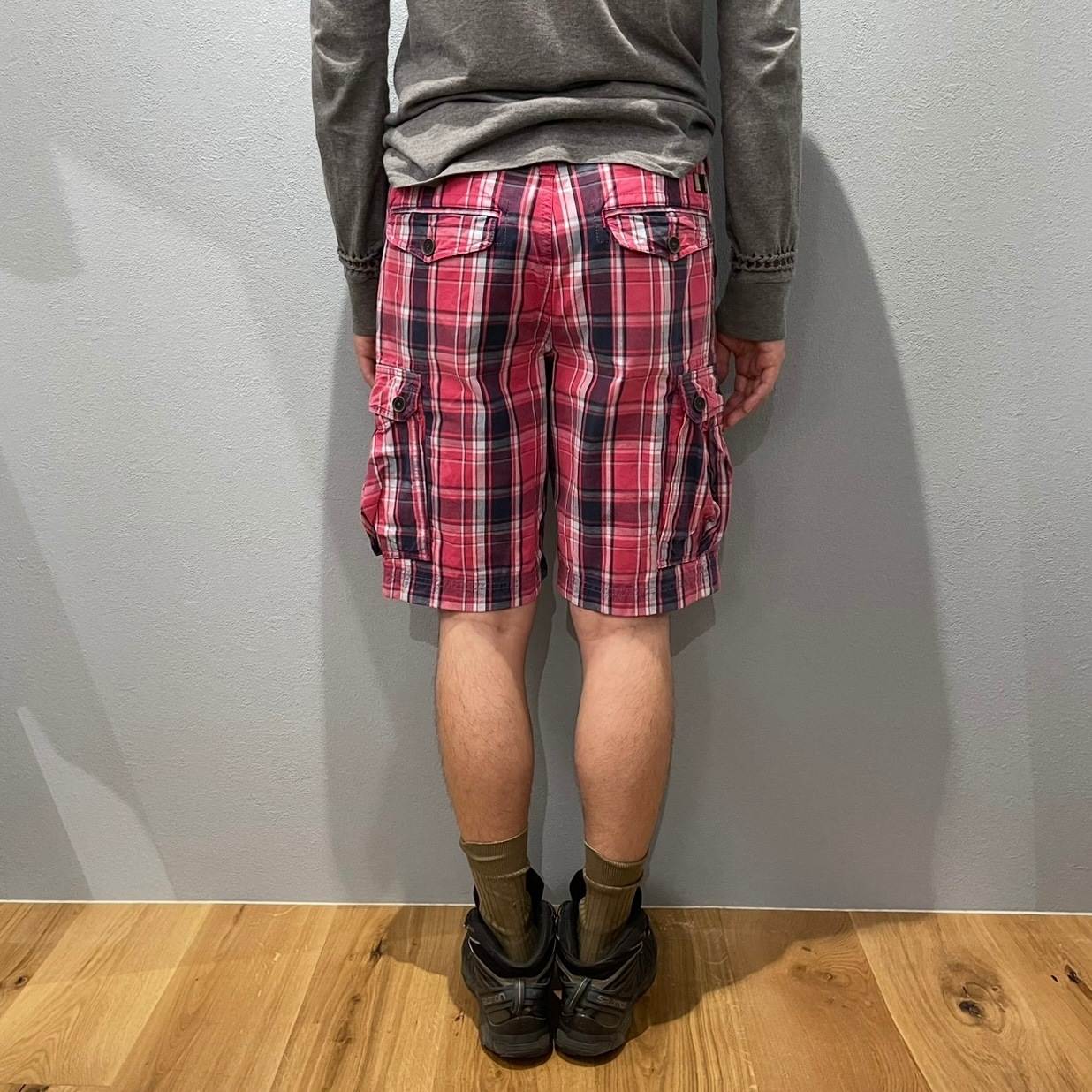 “Timberland” CHECK SHORT PANTS